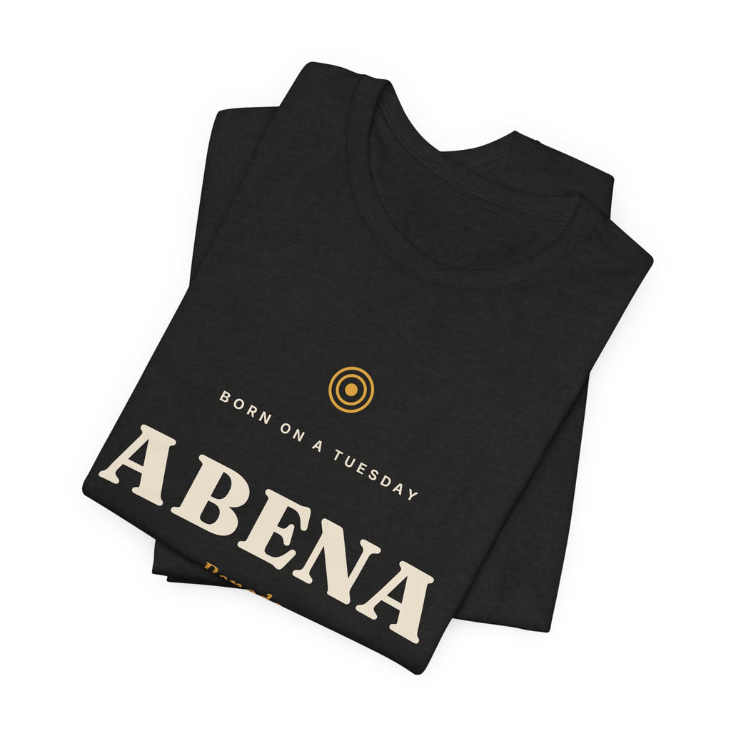Abena Akan Day Name T-Shirt — Born on a Tuesday