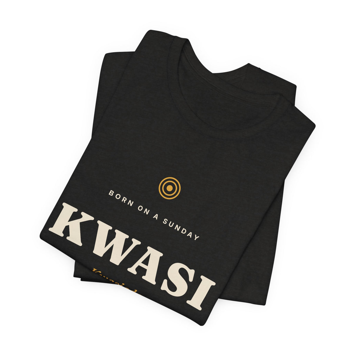 Kwasi Akan Day Name T-Shirt — Born on a Sunday