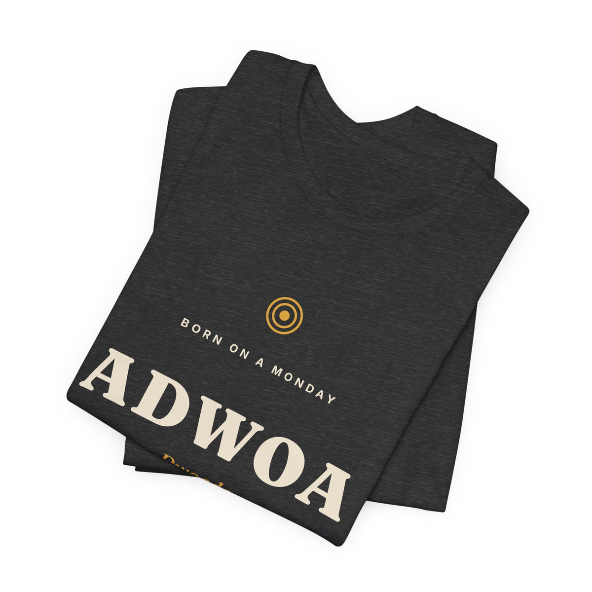 Adwoa Akan Day Name T-Shirt — Born on a Monday