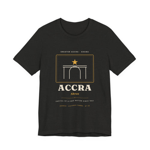 Accra T-Shirt — Nkran, Capital of a Free Nation