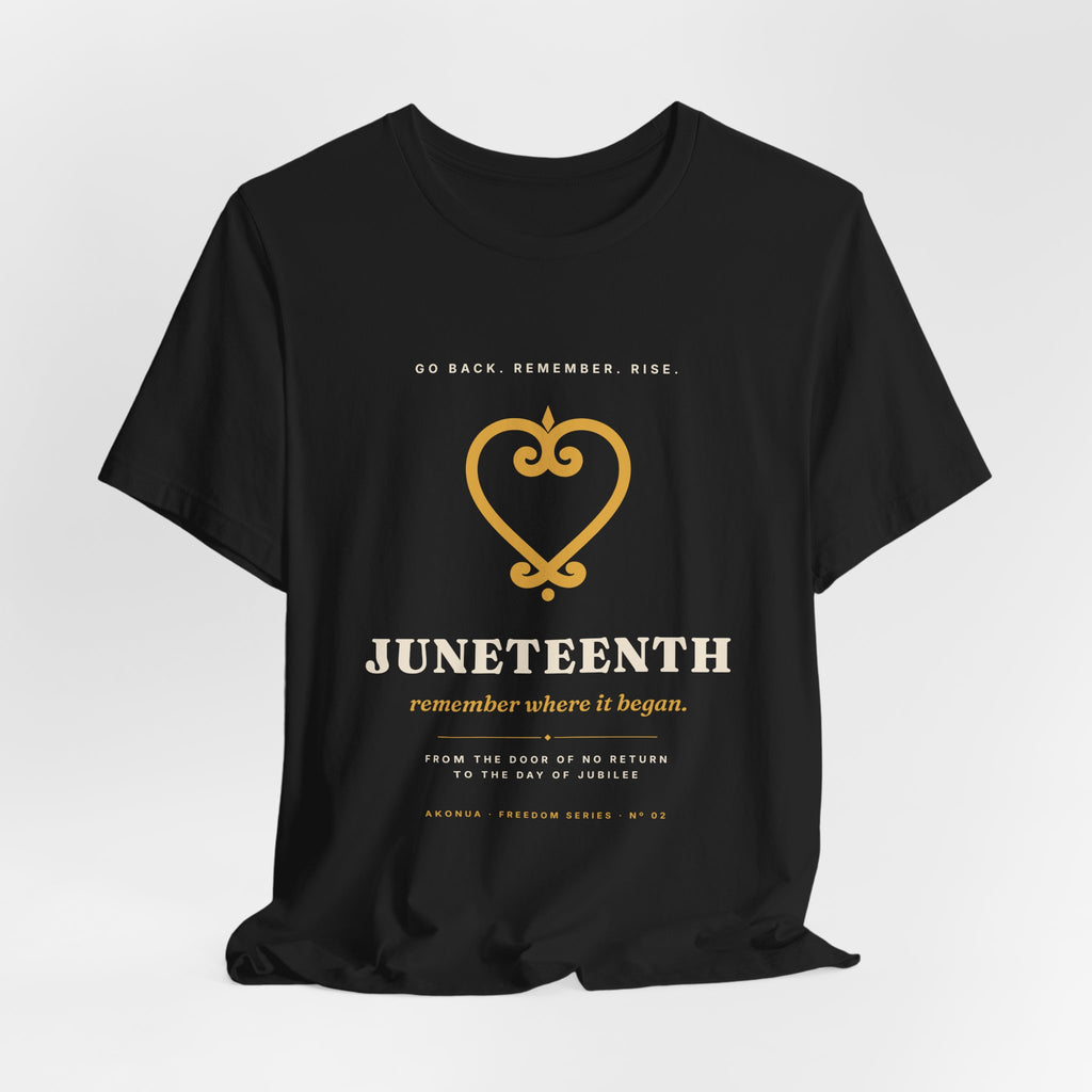 Sankofa Juneteenth T-Shirt — Remember Where It Began