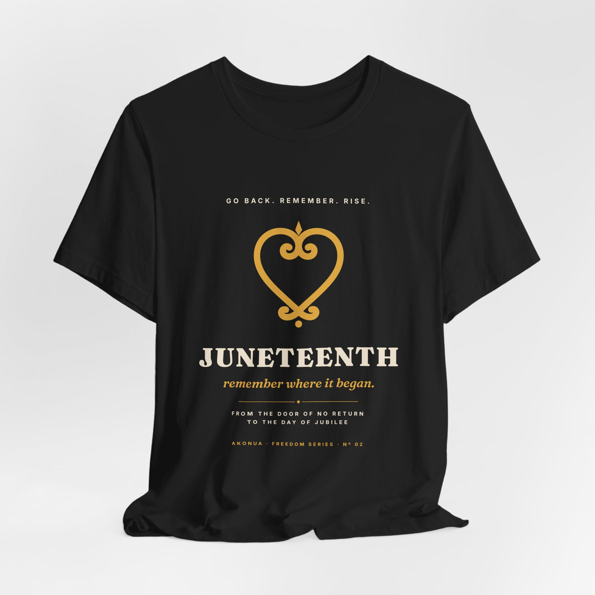 Sankofa Juneteenth T-Shirt — Remember Where It Began
