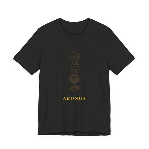 Akonua Adinkra Tee — Wisdom in Symbols