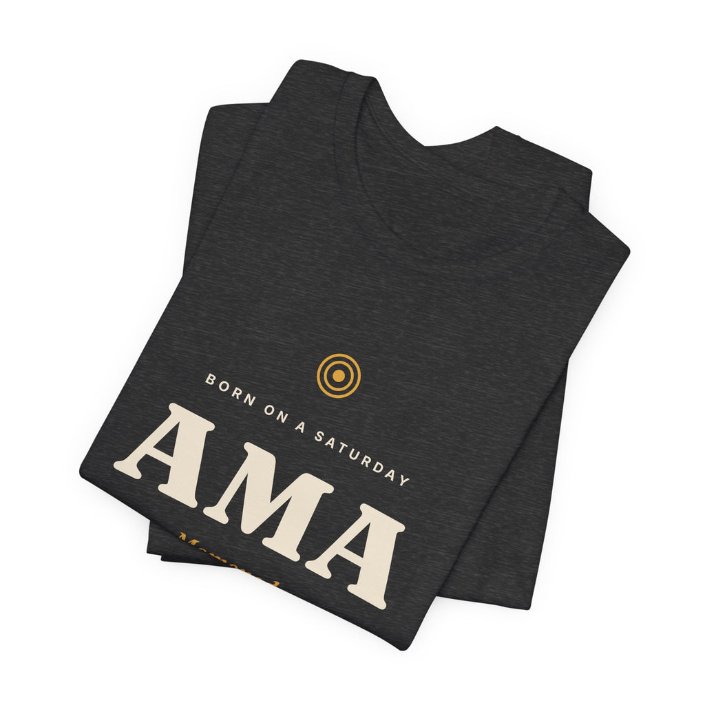 Ama Akan Day Name T-Shirt — Born on a Saturday