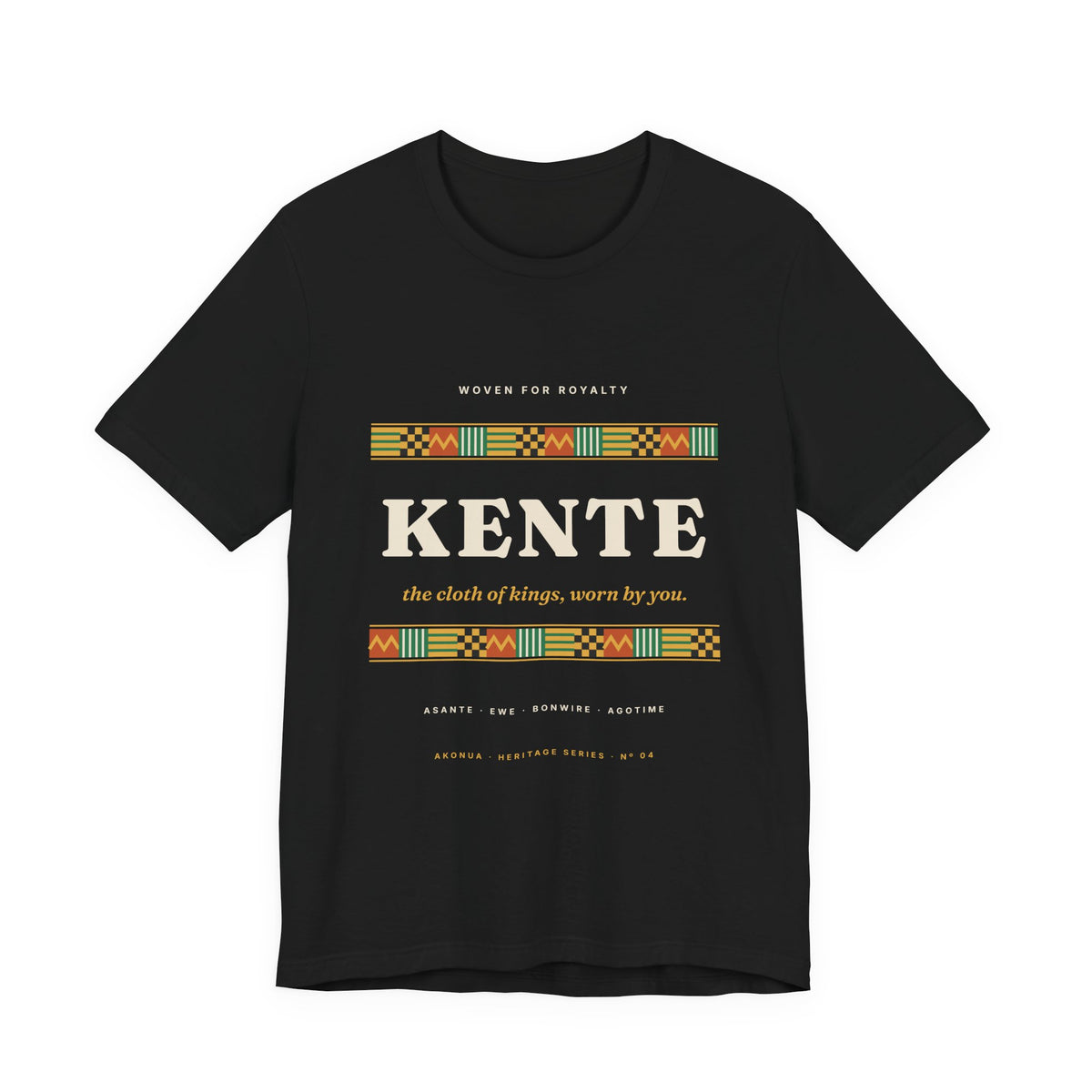 Kente Heritage T-Shirt — Cloth of Kings