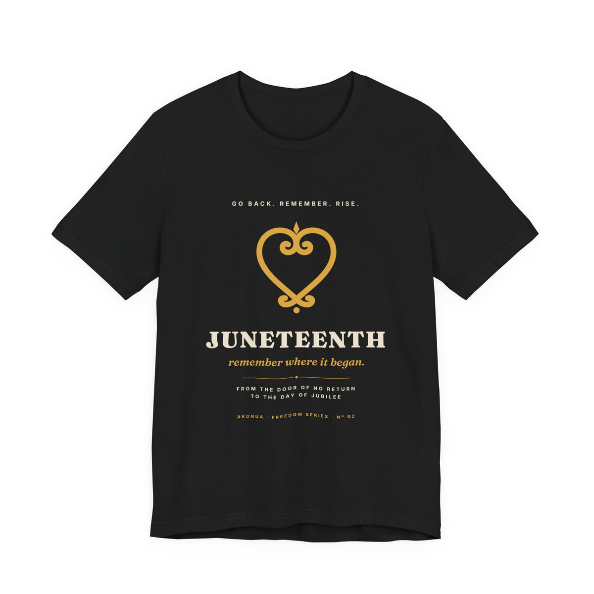 Sankofa Juneteenth T-Shirt — Remember Where It Began