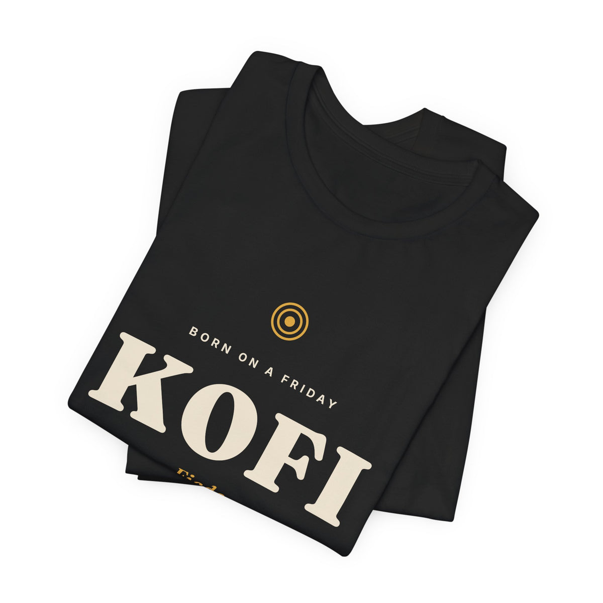 Kofi Akan Day Name T-Shirt — Born on a Friday