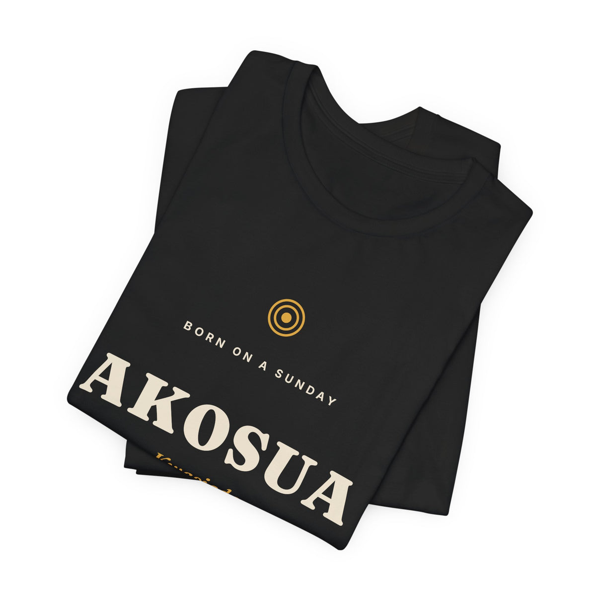 Akosua Akan Day Name T-Shirt — Born on a Sunday