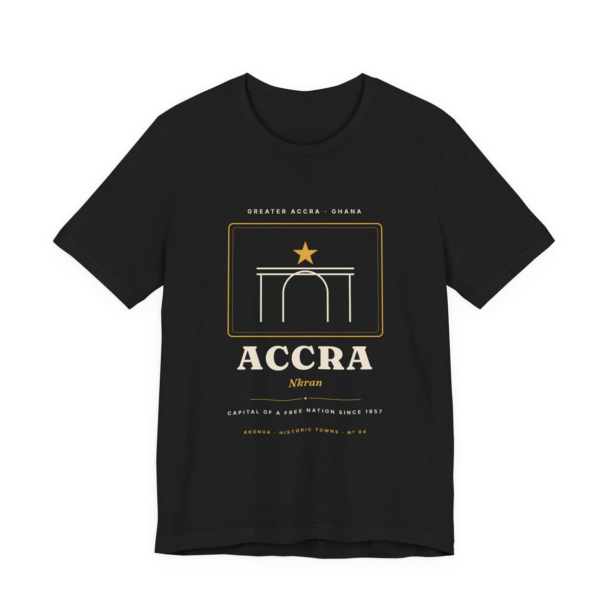 Accra T-Shirt — Nkran, Capital of a Free Nation