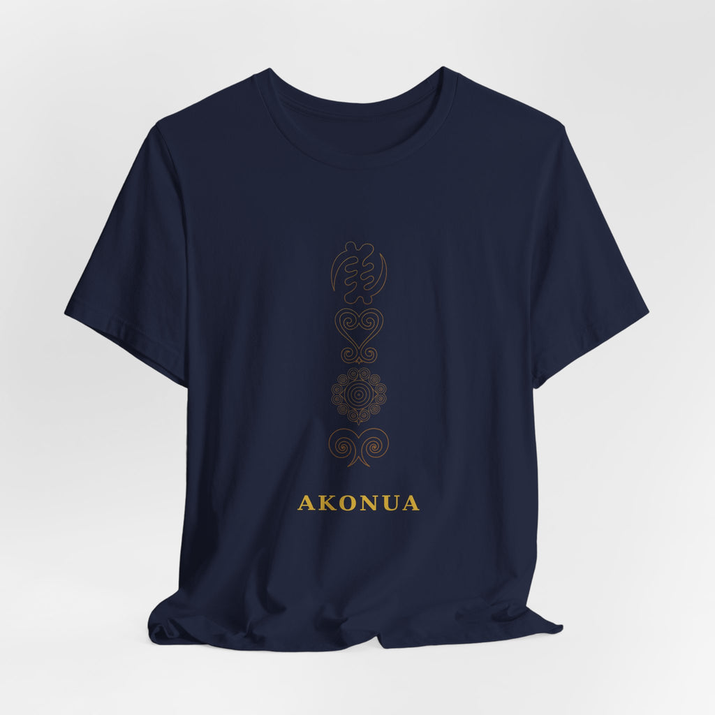 Akonua Adinkra Tee — Wisdom in Symbols
