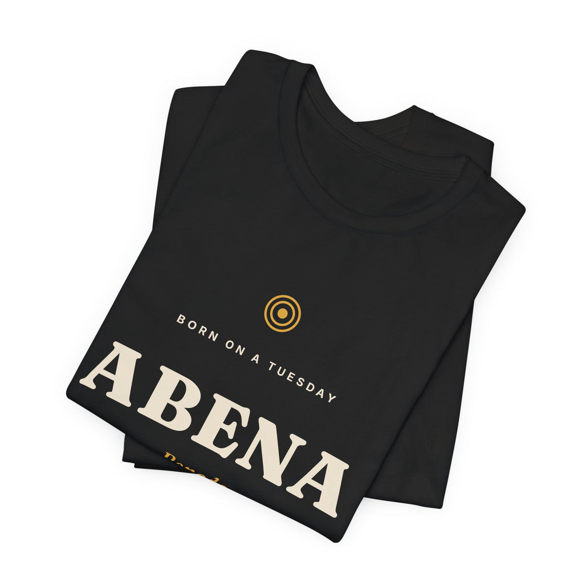 Abena Akan Day Name T-Shirt — Born on a Tuesday