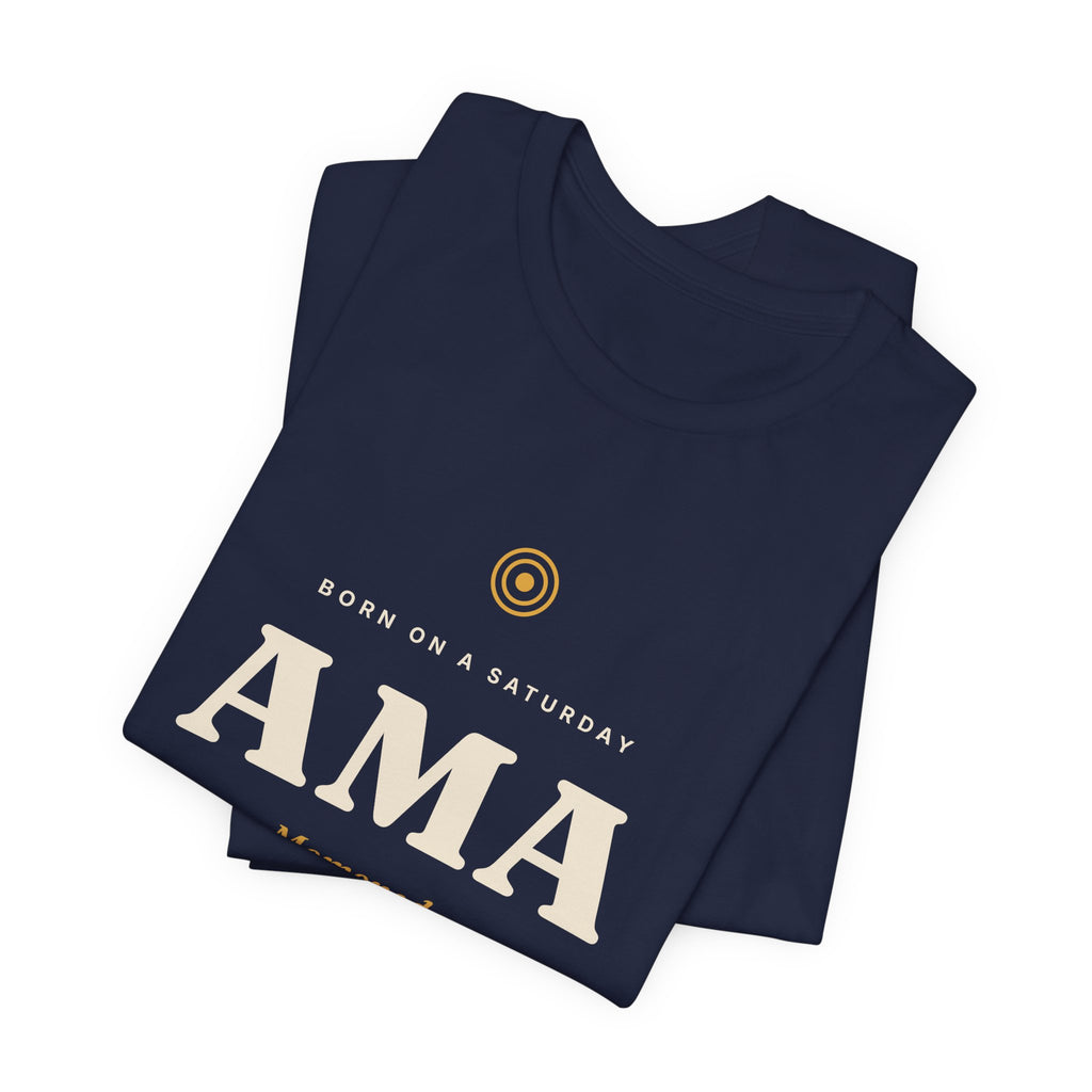 Ama Akan Day Name T-Shirt — Born on a Saturday