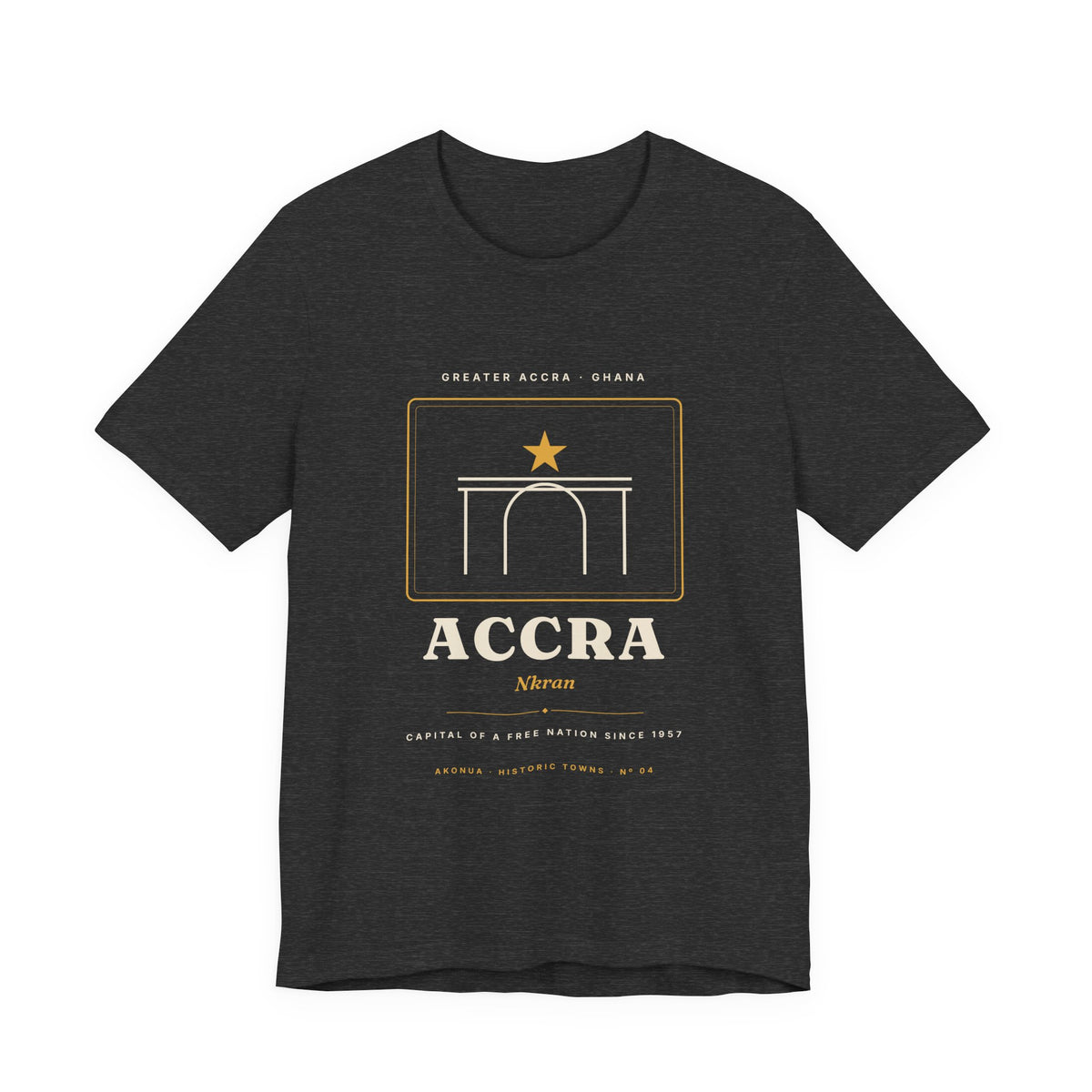Accra T-Shirt — Nkran, Capital of a Free Nation