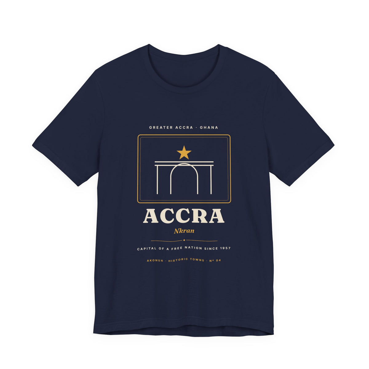 Accra T-Shirt — Nkran, Capital of a Free Nation