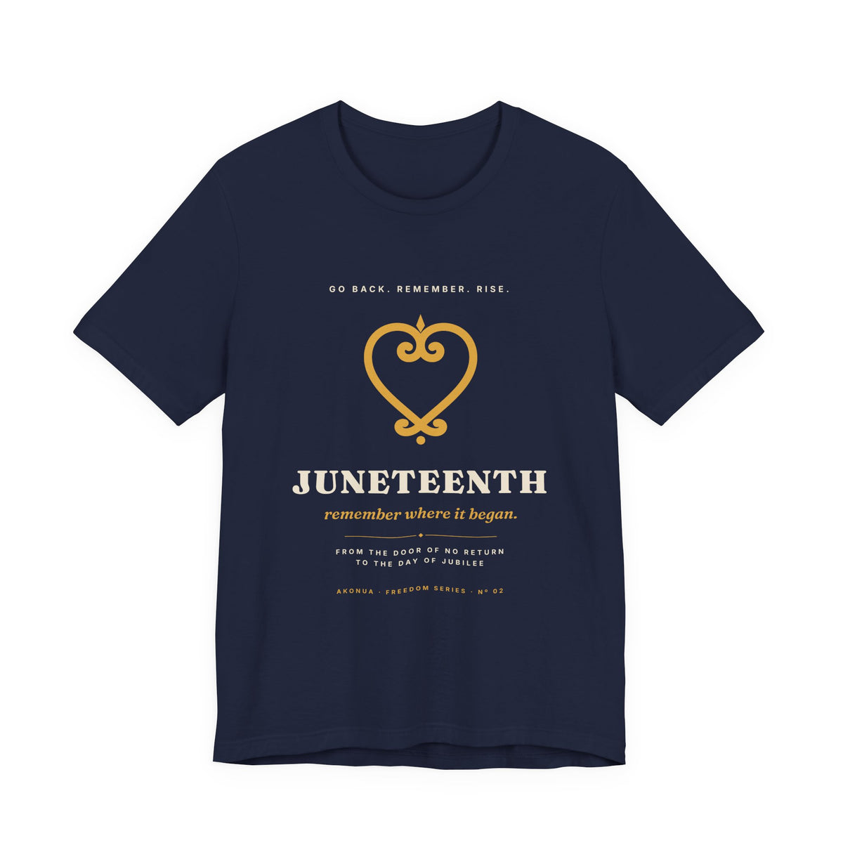 Sankofa Juneteenth T-Shirt — Remember Where It Began