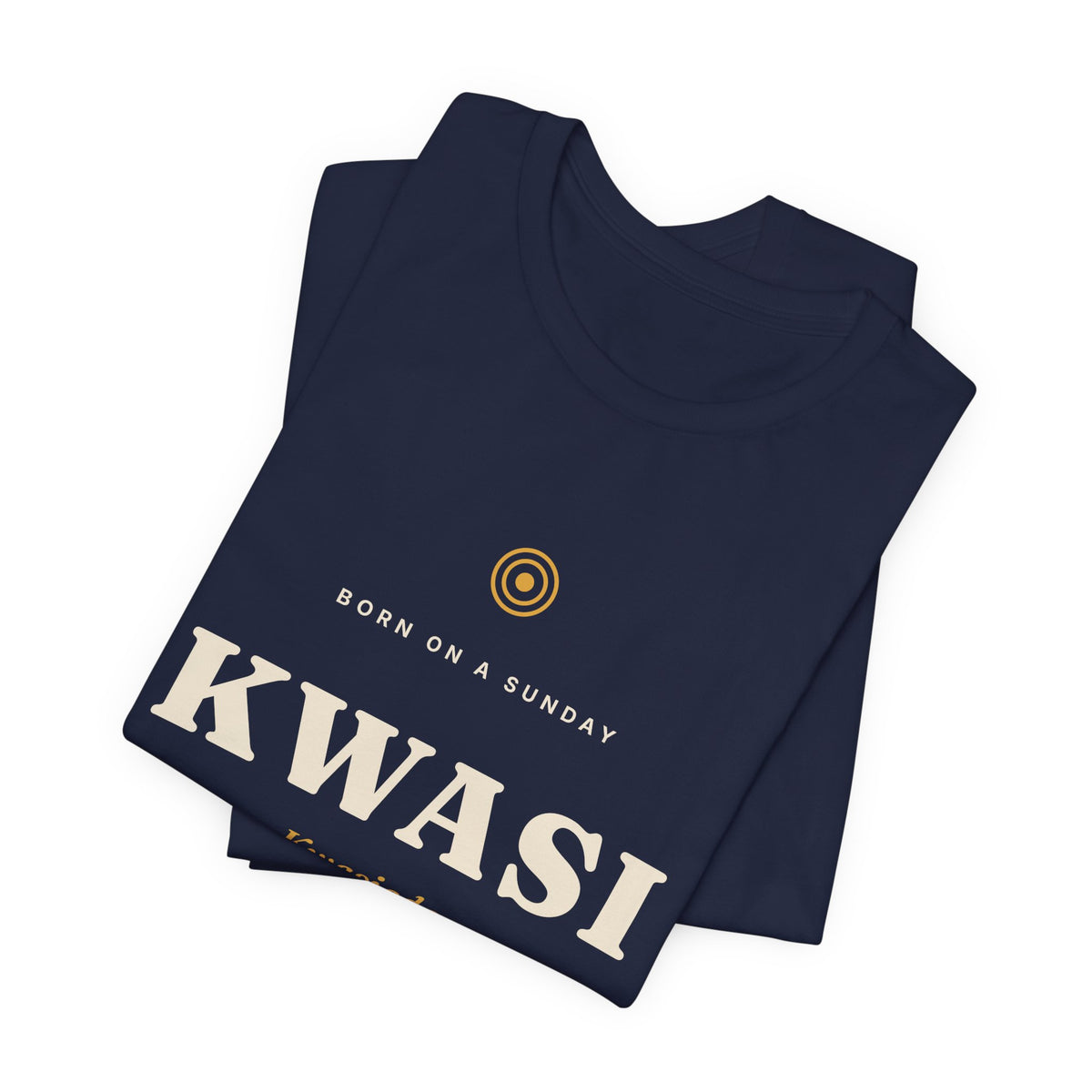 Kwasi Akan Day Name T-Shirt — Born on a Sunday