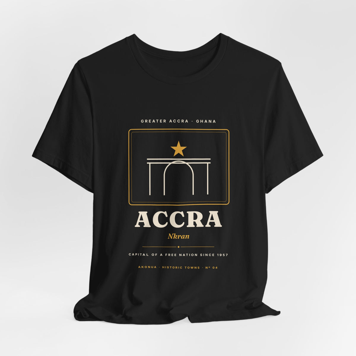 Accra T-Shirt — Nkran, Capital of a Free Nation