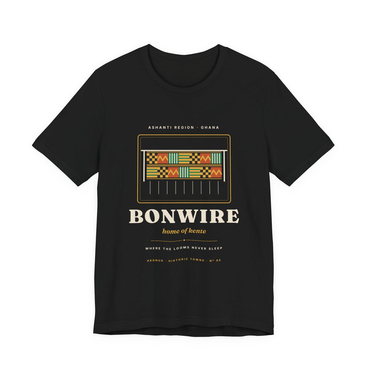 Bonwire T-Shirt — Home of Kente