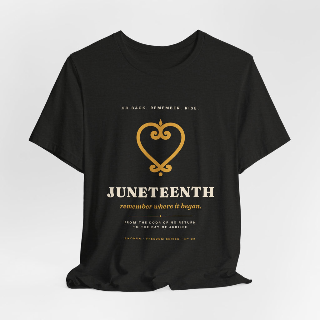 Sankofa Juneteenth T-Shirt — Remember Where It Began