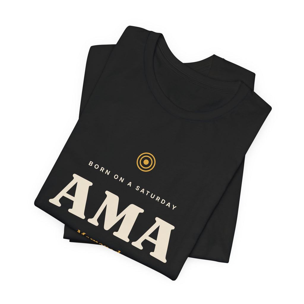 Ama Akan Day Name T-Shirt — Born on a Saturday